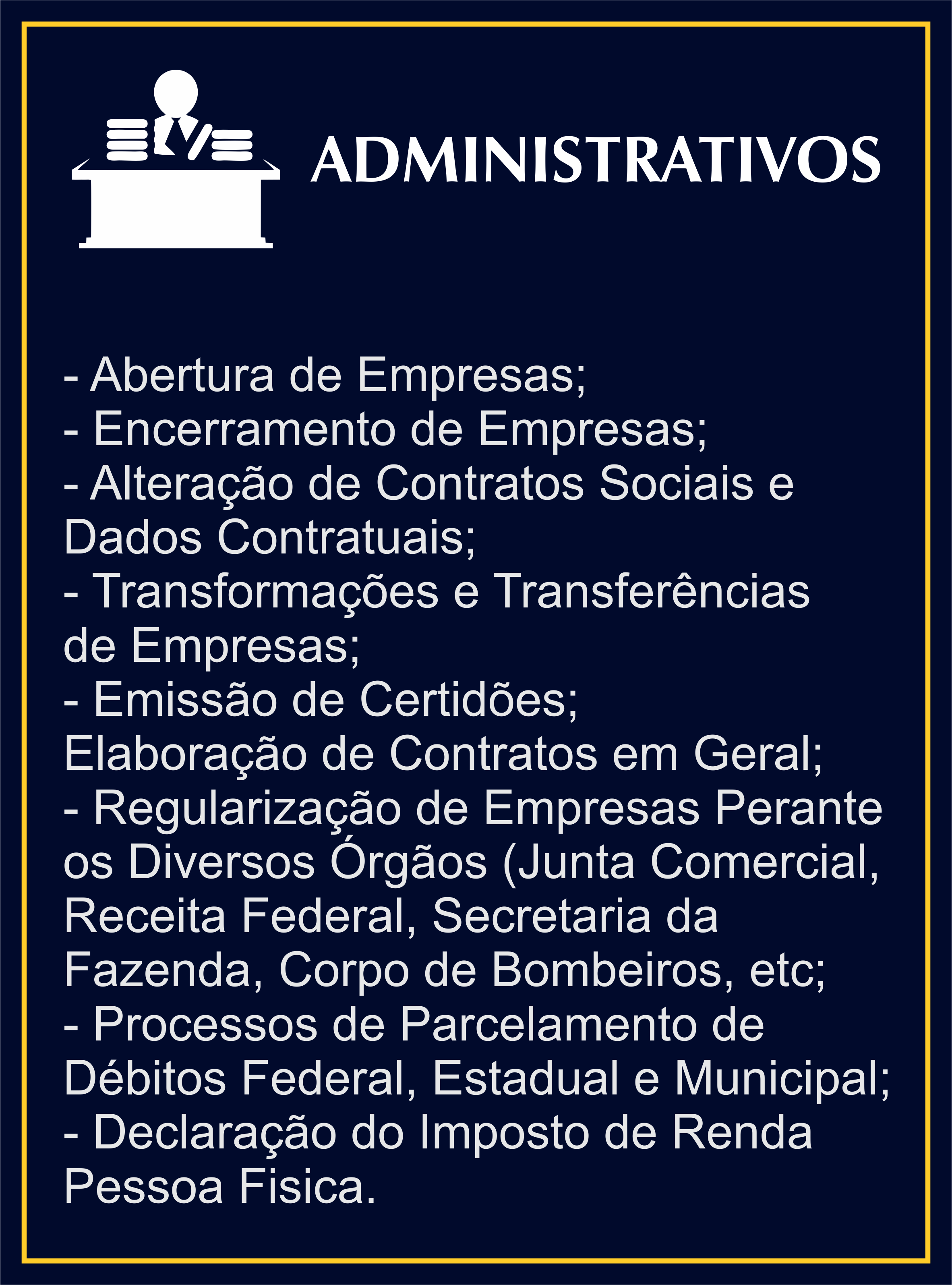 administrativos